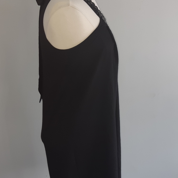 Oxmo sexy mini sleeveless black dress size S - Picture 11 of 15